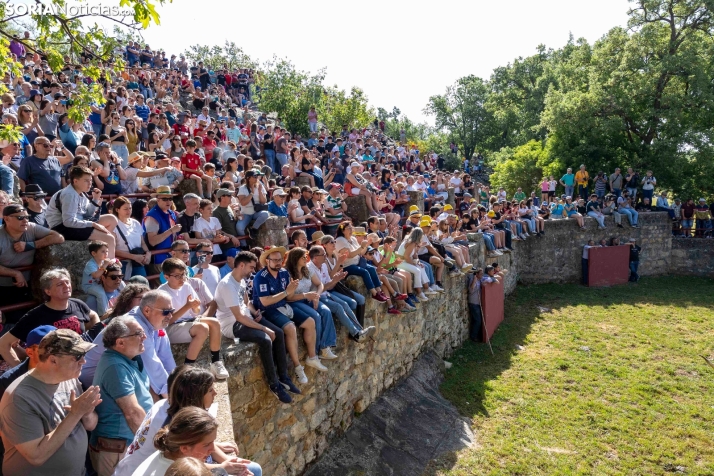 GALERÍA | Calurosa y jaleada llegada de los toros a Valonsadero