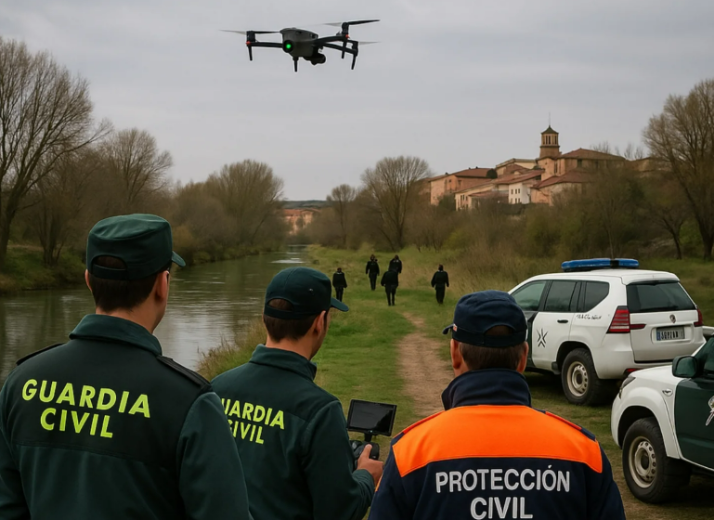 Continúa la búsqueda del hombre desaparecido en Langa: se prevé la incorporación de los especialistas del GEAS