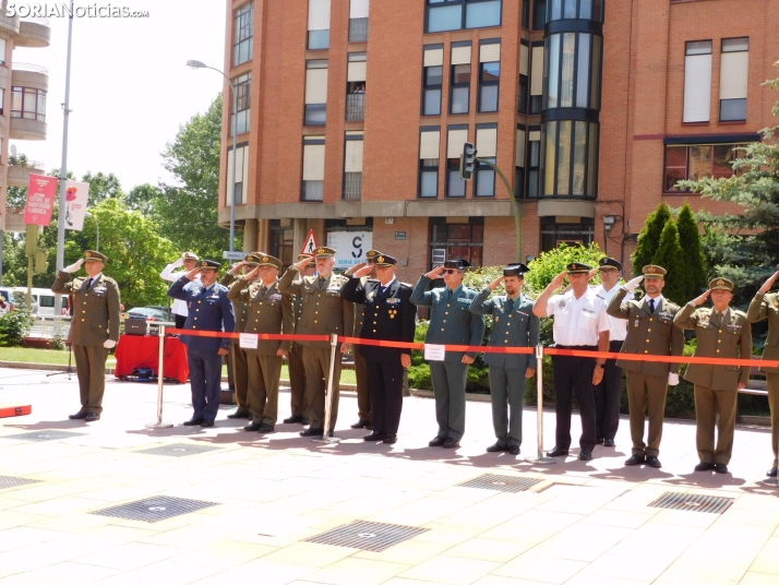 Fotos: Soria rinde homenaje a los soldados caídos en el acto institucional de la Subdelegación de Defensa