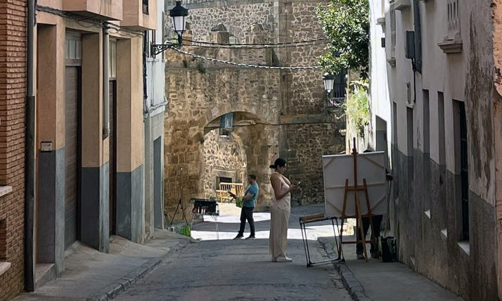 Pinceladas rápidas y certeras en Ágreda