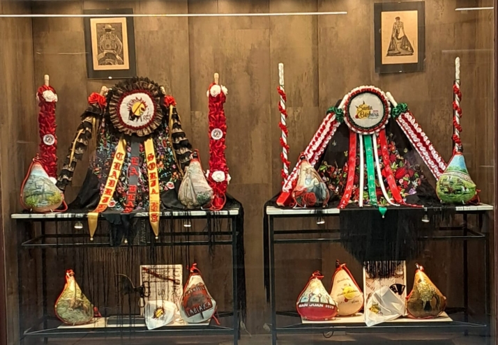 El arte taurino toma los escaparates de Soria en la antesala de San Juan