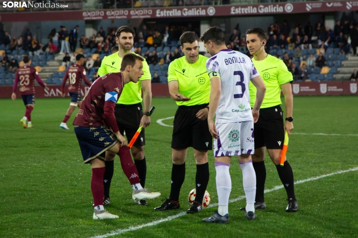 El Numancia no se olvida de lo ocurrido en Pontevedra y permanece a la espera del TAD