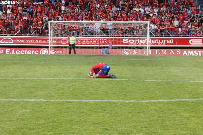 Numancia 0-1 Teruel: Los sorianos se quedan sin ascenso por un penalti en el tiempo de añadido