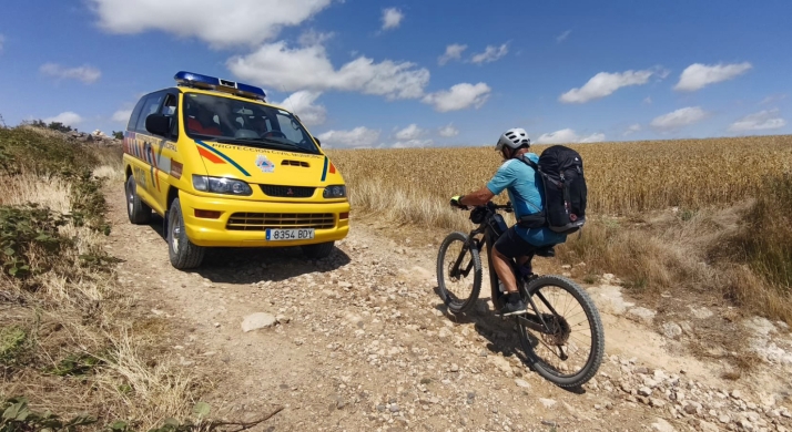Protección Civil y Emergencias Castilla y León gestiona durante el fin de semana 24 incidentes relacionados con las actividades en el medio natural