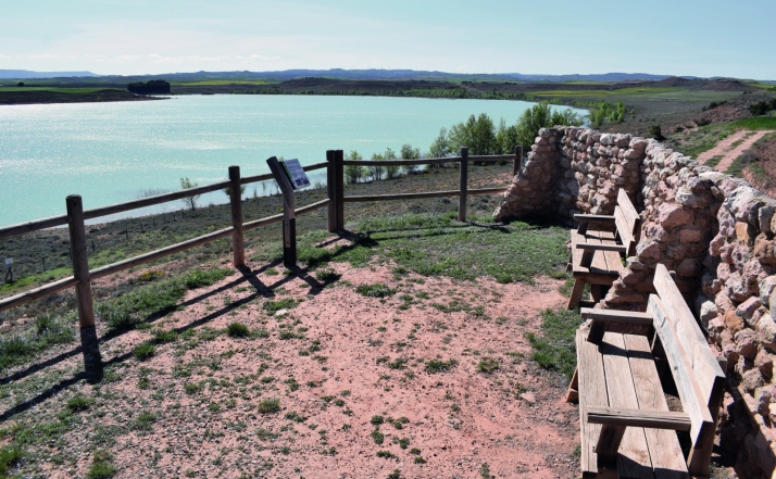 El embalse de Monteagudo de las Vicarías roza el 90% de su capacidad