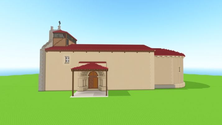 Este famoso canal de YouTube de Minecraft pide ayuda para la iglesia románica de este pueblo abandonado de Soria