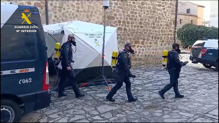 La Guardia Civil investiga a cuatro personas por dos muertes en Medinaceli en diciembre