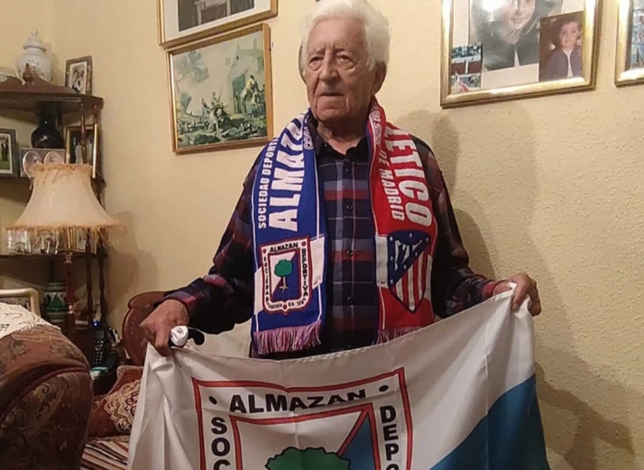 La S.D. Almazán llora el fallecimiento de su socio número 1, Jesús García Ochoa