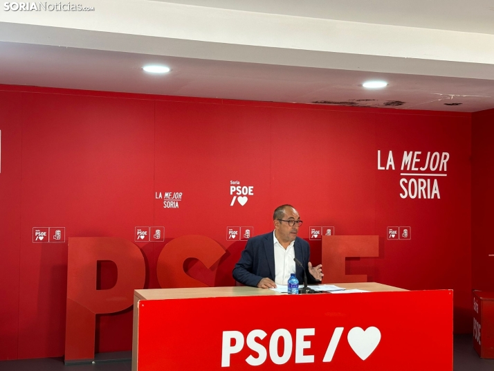 Luis Rey defiende la gestión de Sánchez: Hay 4.000 afiliados más a la Seguridad Social en Soria desde 2018