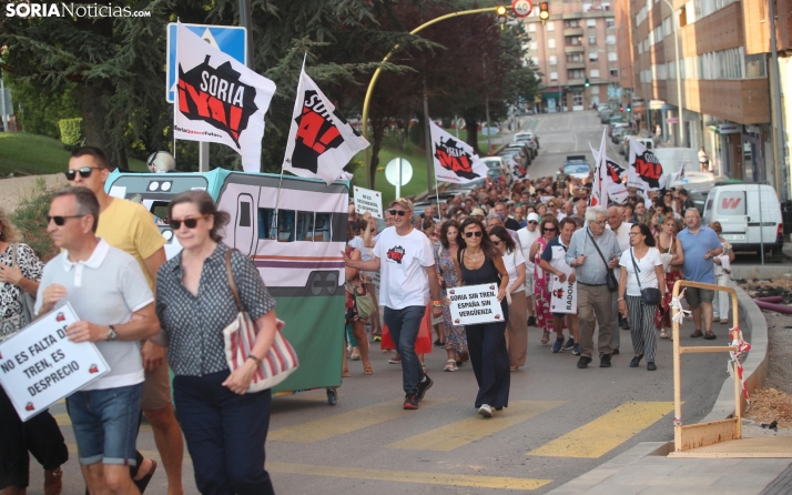 Incapaces de defender a Soria: la crítica de Soria YA a PP y PSOE por el tren