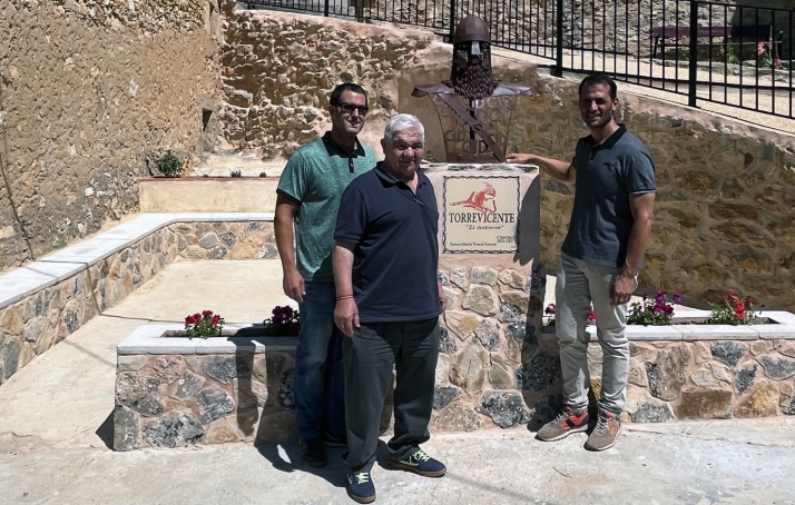 Torrevicente desvela la cara más humana del Cid con una nueva escultura de forja