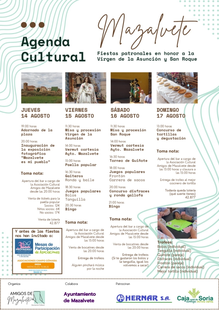 Mazalvete desempolva su historia: así serán las fiestas que miran al pasado para construir futuro