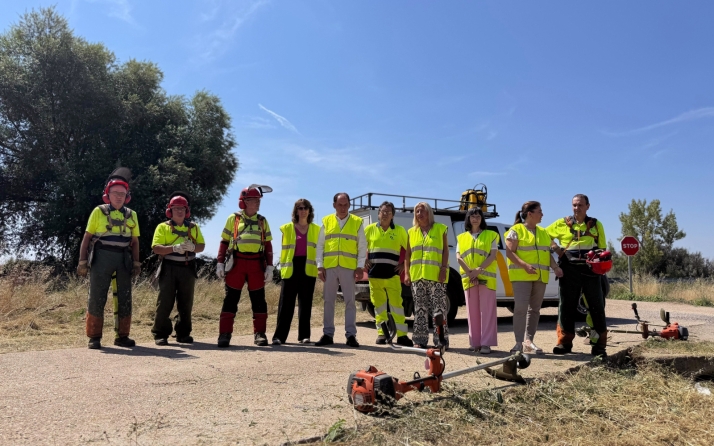 175 pueblos sorianos se blindan contra el fuego gracias al trabajo de las brigadas forestales