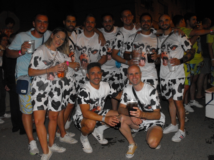 El buen ambiente y la alta participación marcan la Pijamada de Arcos de Jalón