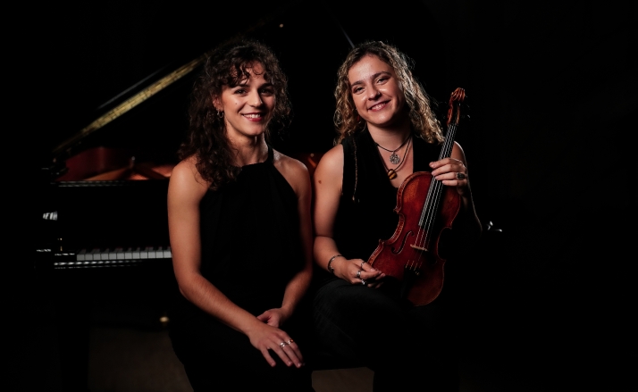 De Basilea a Soria: la conexión musical de Ebenum Dúo llega al claustro del Machado