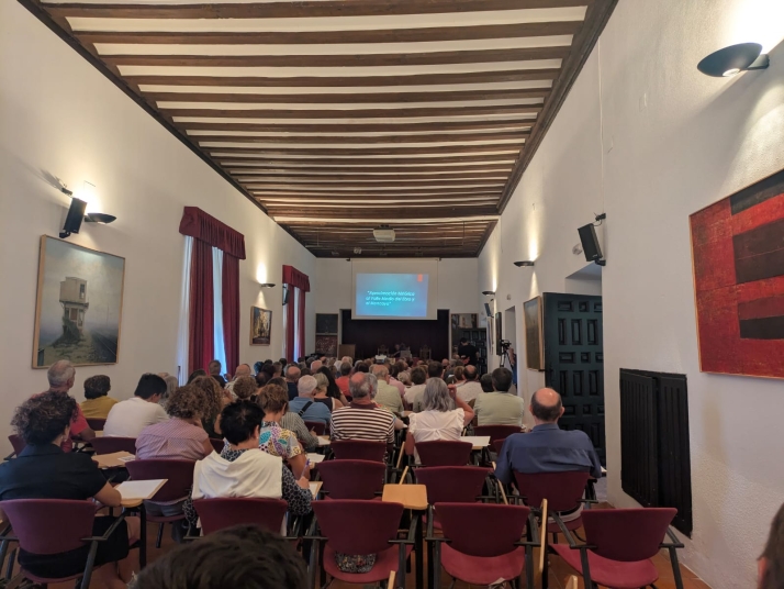 Ágreda inaugura su curso de verano sobre la Celtiberia con un lleno absoluto