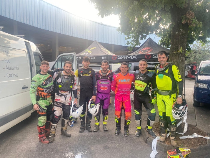 Un piloto soriano remonta 101 puestos en el Meringrades, una de las pruebas más exigentes de enduro