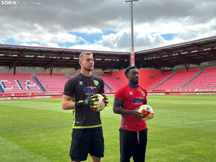 Un centrocampista de Guinea Ecuatorial y un portero ucraniano para seguir internacionalizando al CD Numancia