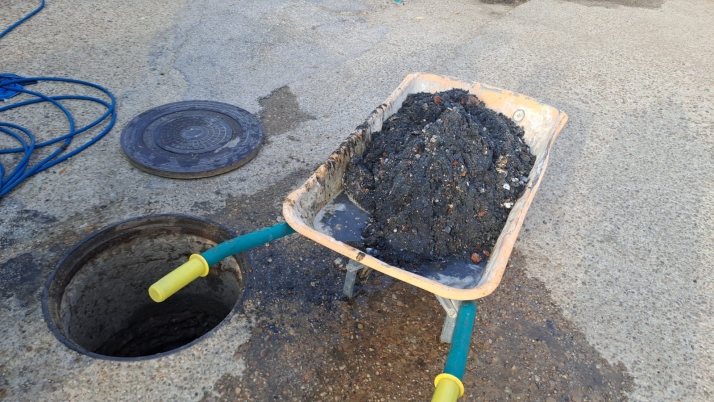 Malestar en un hotel de un pueblo de Soria por el estado del alcantarillado municipal