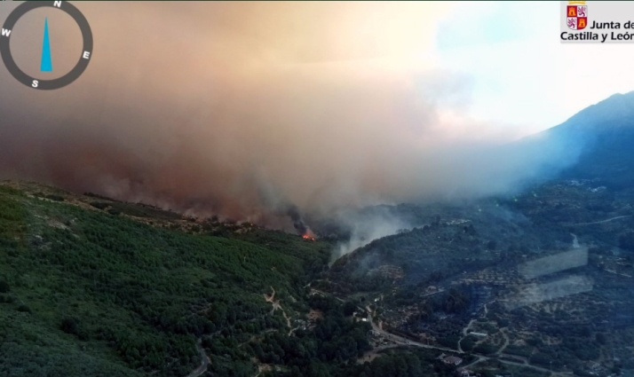La Junta destina más de 100 millones de euros para los afectados por los incendios en Castilla y León