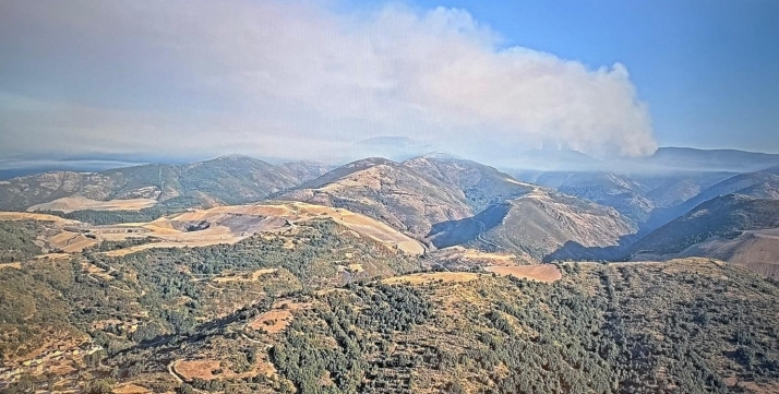Alerta de riesgo de incendios forestales en toda Castilla y León y ‘alarma extrema’ para determinados municipios de León, Zamora y Palencia hasta el martes 