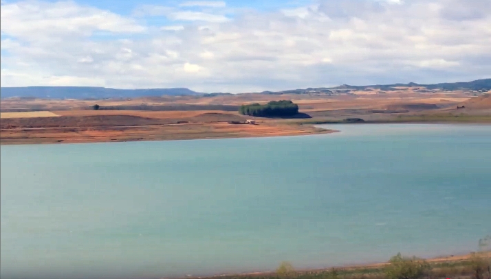 El embalse de Monteagudo mantiene su tendencia a la baja