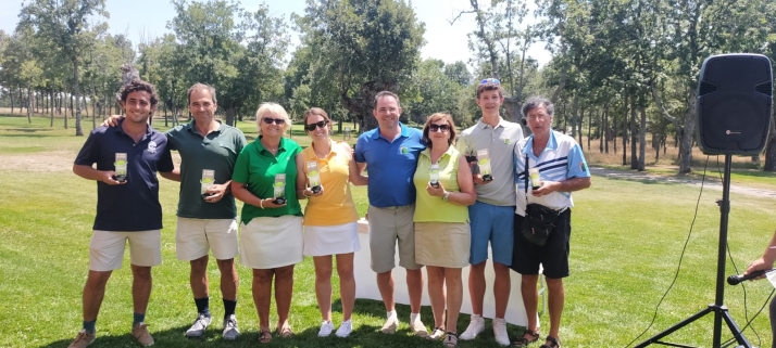Miguel López y Ana Sánchez se coronan en el Torneo de Verano de Golf Soria