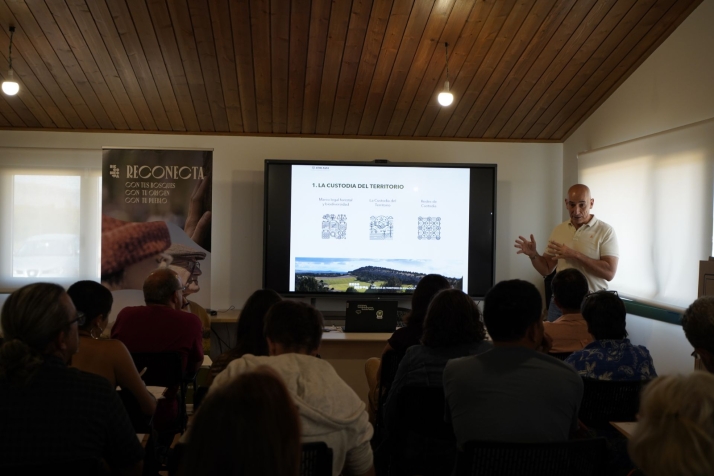 El proyecto RECONECTA reúne en la Asociación Forestal de Soria a expertos y propietarios en un taller sobre custodia del territorio