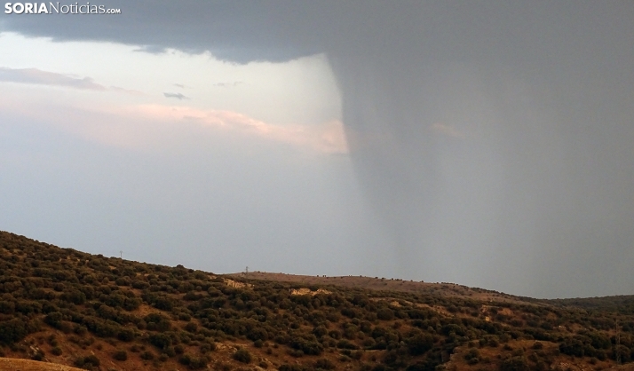 Miércoles tormentoso y bajada notable de las mínimas