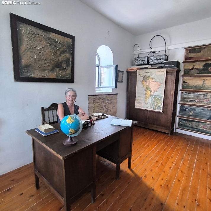 La escuelita rural soriana que vuelve a abrir sus puertas en homenaje a sus maestros