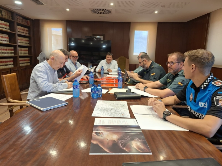 Almazán planifica la seguridad de la Bajada de Jesús 2025