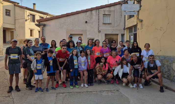 Una carrera y caminata para preparar las fiestas de Quintanilla de Tres Barrios