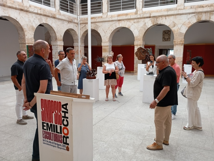 La exposición Sinopsis de Emilio Rocha en El Burgo de Osma se prorroga hasta el 21 de septiembre