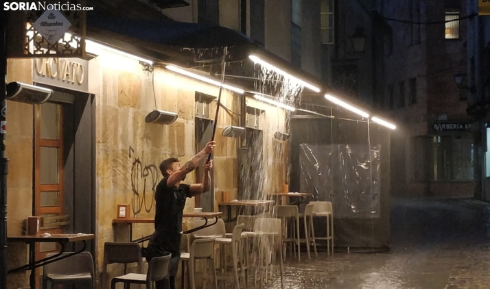 Aviso amarillo por lluvias y tormentas en toda la provincia para este 27 de agosto