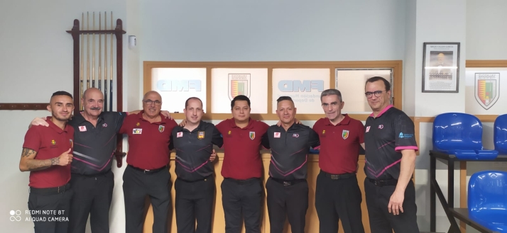 Victoria clave del CA Numancia de Billar que le aúpa a la cuarta plaza de la liga