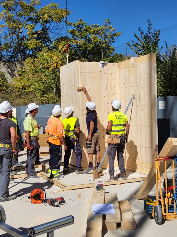 Cesefor abre la inscripción para seis cursos gratuitos sobre construcción con madera en Garray
