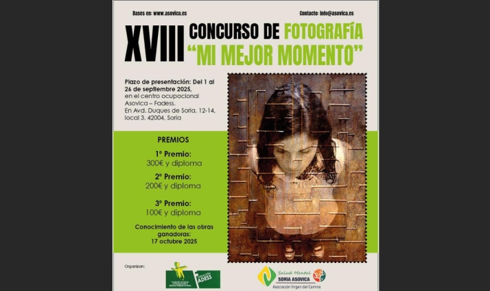 Asovica busca el mejor momento para visibilizar la salud mental a través de la fotografía