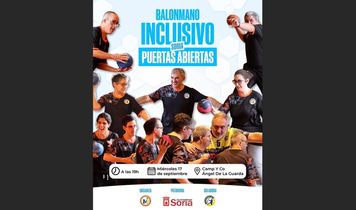 Prueba el balonmano inclusivo en Soria: la invitación de Manoinclusión para este miércoles