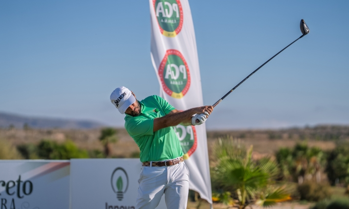 Berná prepara el Campeonato Castilla y León de Profesionales PGAe de Soria tras un buen clasificatorio para el Open de España