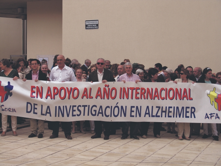 Sudor, lágrimas y mucho cariño: La asociación  Alzheimer Soria celebra 30 años en la provincia