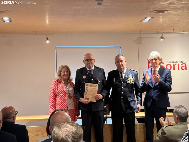 El Ayuntamiento de Soria reconoce y agradece la labor de sus Policías Locales