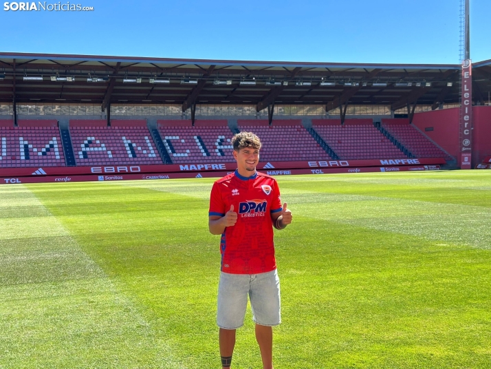 La ambición y la sensatez del último fichaje del CD Numancia