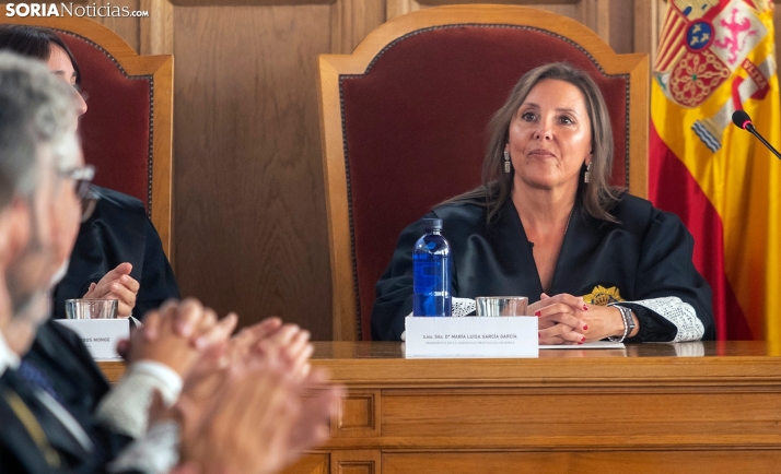 Una justicia con humanidad: el juramento de la nueva presidenta de la Audiencia de Soria