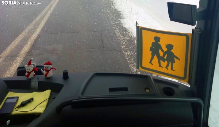 Los alumnos de Salduero ya tienen garantizado su transporte escolar a Vinuesa para el nuevo curso