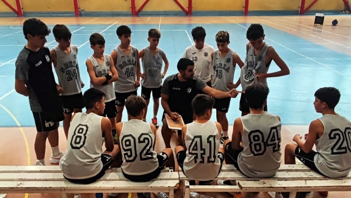 La cantera del Club Soria Baloncesto se juega la permanencia este sábado en casa