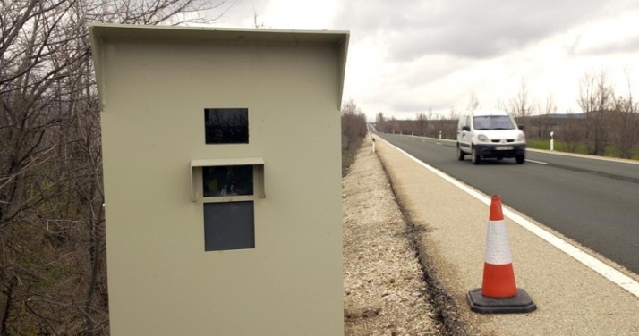 Más del 60% de las multas de tráfico en Soria son por exceso de velocidad en radar fijo