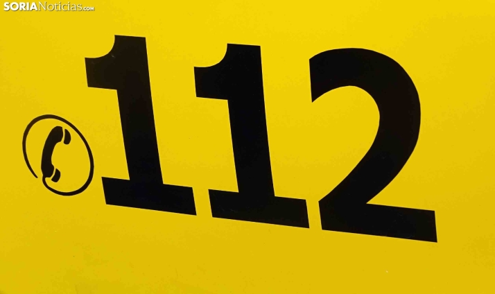 Herida tras la colisión de un turismo con un vehículo grúa en la N-122