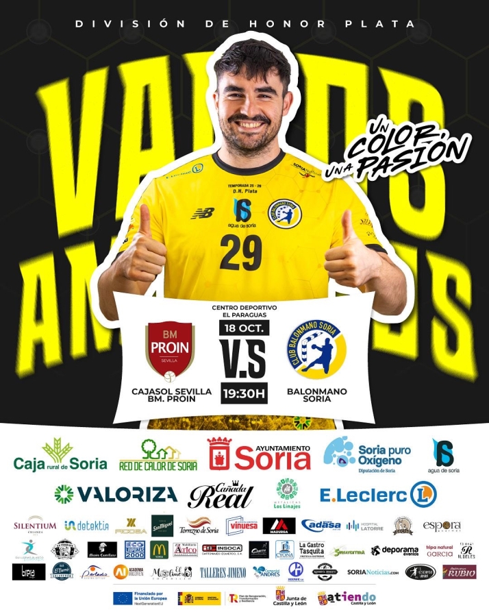 Directo División de Honor Plata: Proin Triana vs Balonmano Soria