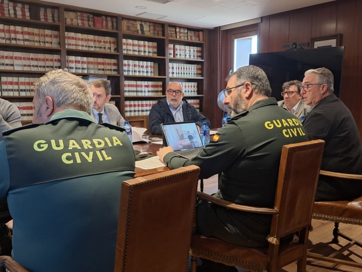 Imagen de la reunión.