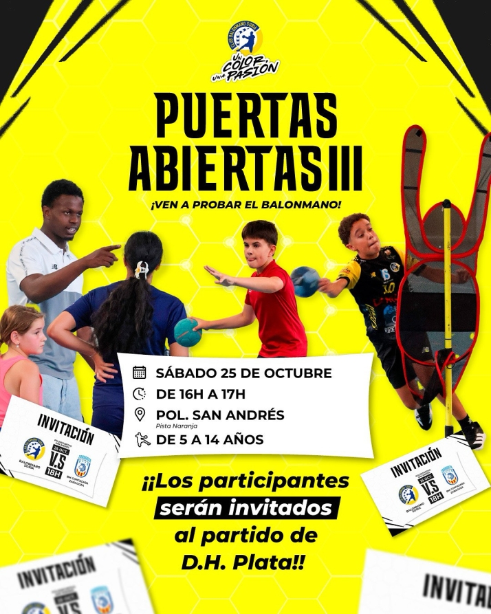 El BM Soria busca cantera con una jornada de puertas abiertas y entradas gratis para el derbi del Moncayo
